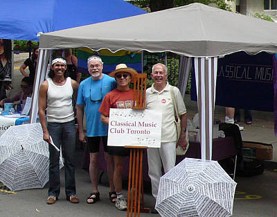 Our booth in 2008