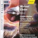 Michael Gielen´s recording of Mahler 8 - CD cover